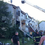 Fire damaged five townhomes in Middletown Village. (Photo: Delaware Free News)