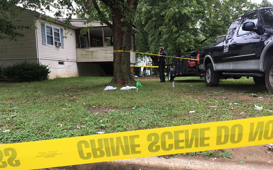 Shooting happened in 500 block of New St. in Middletown. (Photo: Delaware Free News)