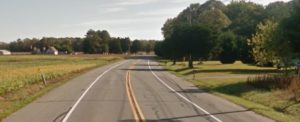 Willow Grove Road (Route 10) west of Felton (Photo: Google maps)