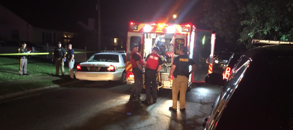 Shooting victim was taken to hospital. (Photo: Delaware Free News)