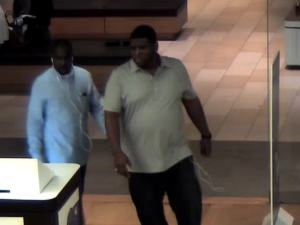 Delaware State Police released surveillance images of suspects in computer theft at Microsoft Store in Christiana Mall. 