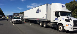 Northbound lanes were restricted about 2.5 hours after crash on Interstate 95 north of Newark tolls. (Photo: Delaware Free News)