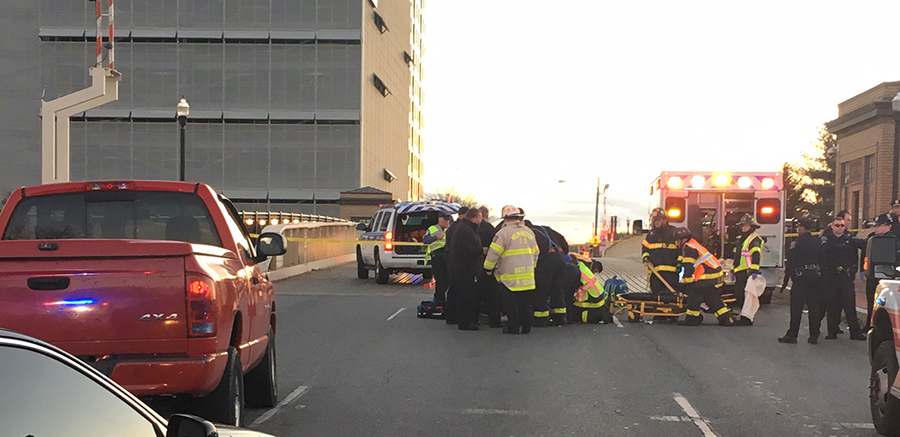 Man was fatally struck by pickup truck on the South Market Street Bridge in Wilmington. (Photo: Delaware Free News)