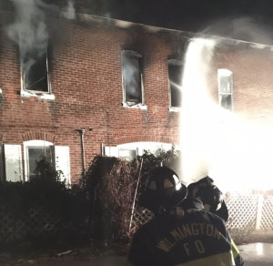 Fire swept through home at 2203 N. Church in Wilmington. (Photo: Delaware Free News)