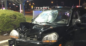 Pedestrian was struck by vehicle on U.S. 13 at Quigley Boulevard near New Castle. (Photo: Delaware Free News)