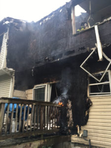 Fire caused $500,000 damage in the St. Andrews town house complex in Bear. (Photo: Delaware Free News)