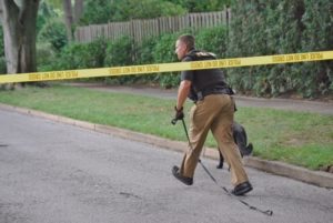 Three robbery suspects were arrested after a shootout with a New Castle County police officer in Westover Hills. (Photo: Delaware Free News)