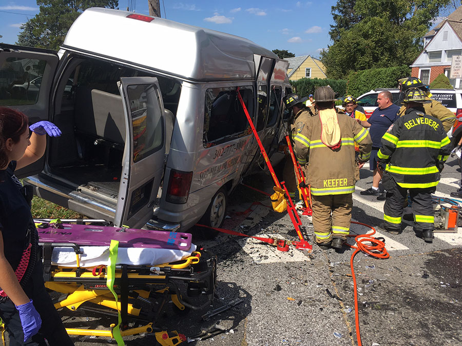 Crash happened at intersection of East Newport Pike and Latimer Street/Larch Avenue east of Newport. (Photo: Delaware Free News)