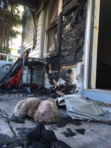 Fire at home on West Lockwood Street in Middletown was determined to be arson. (Photo: Delaware Free News)