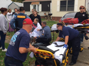 Fire broke out in home on Gene Avenue in Castle Hills. (Photo: Delaware Free News)