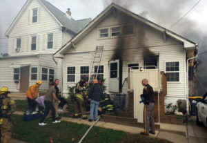 Fire broke out at home on Norway Avenue in Richardson Park neighborhood. (Photo: Delaware Free News)