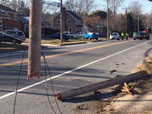 Fatal crash happened in the 600 block of Harvey Road in Claymont. (Photo: Delaware Free News)