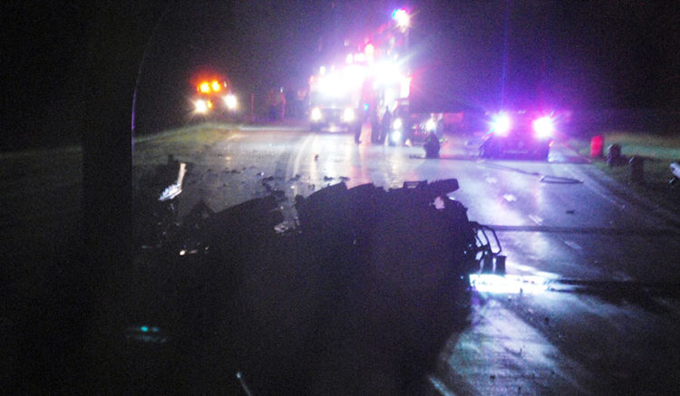 Fatal crash involving an overturned tractor-trailer happened on Interstate 495 in Claymont. (Photo: Delaware Free News)