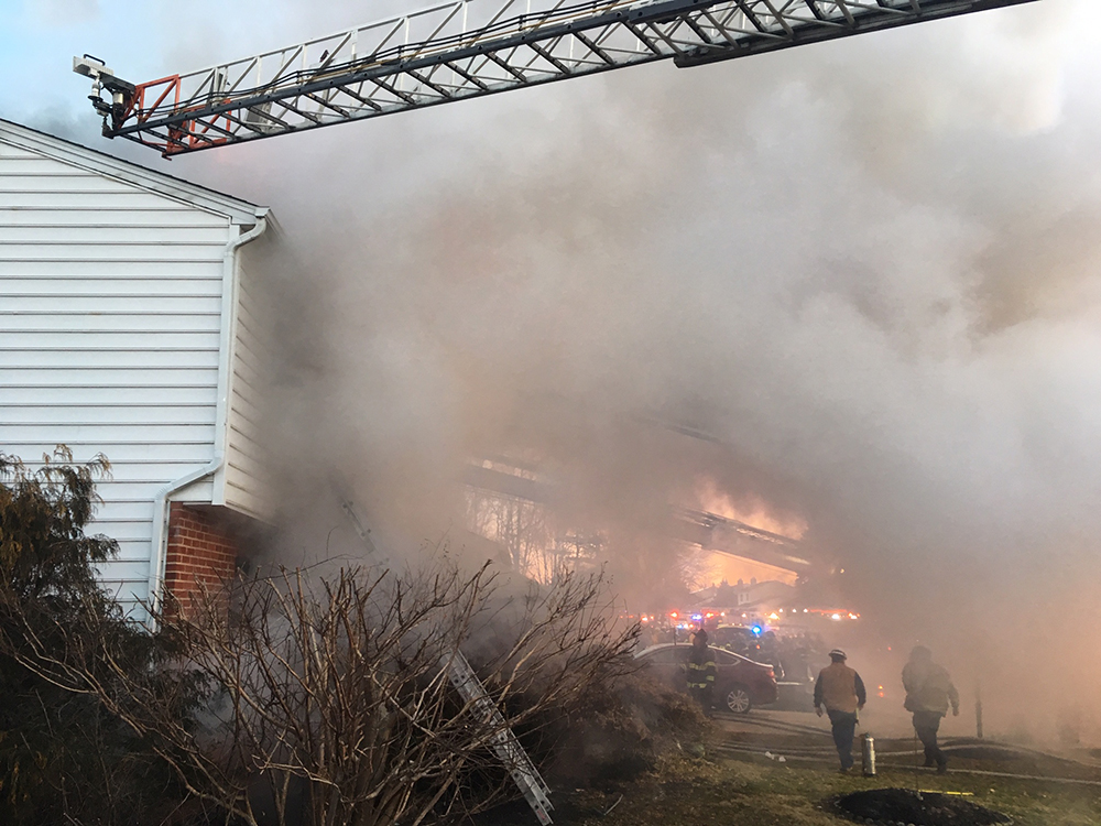 Fire caused $200,000 damage to home on Bunker Hill Road in Penn Acres develoopment. (Photo: Delaware Free News)