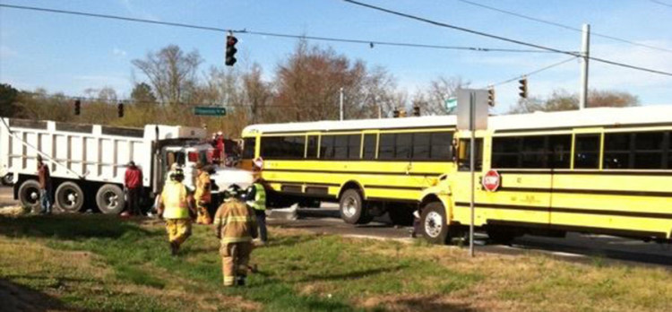 U.S. 113 school bus crash