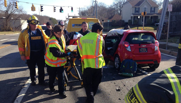 Glasgow, Delaware, Old Baltimore Pike crash